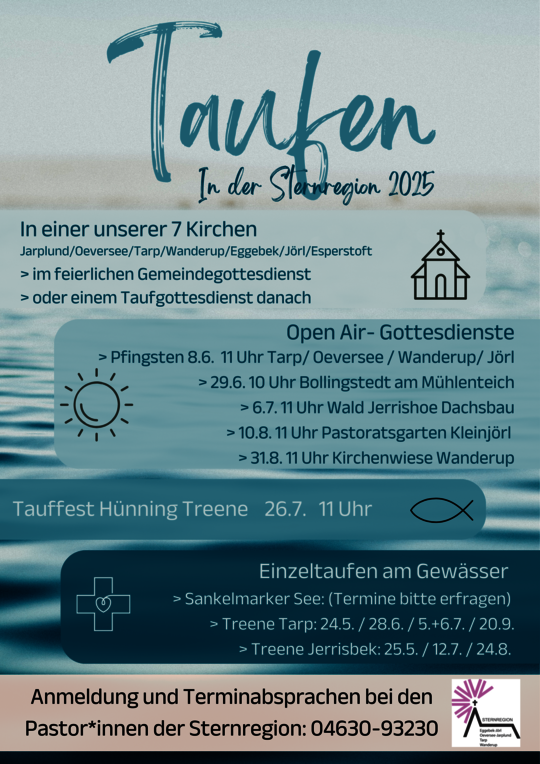 Taufen Sternregion 2025