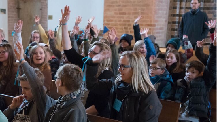 Kinder aus Stapelholm werden begru t