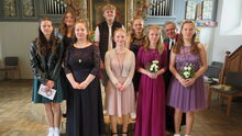 Gruppenfoto KonfirmandenInnen aus Böklund