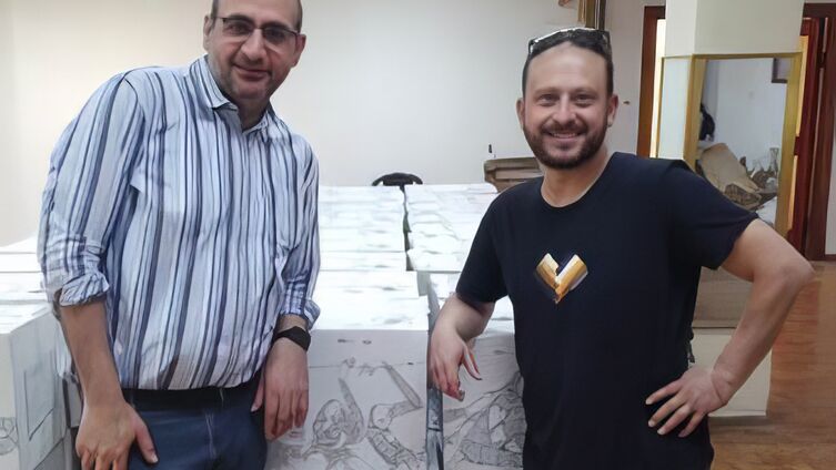 Anton Goodman (li.) und Omar Haramy (re.)