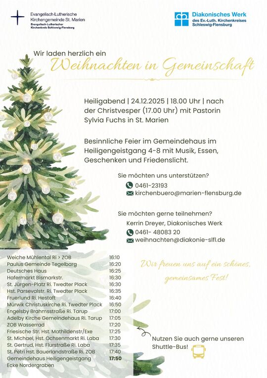 Weihnachten in Gemeinschaft 2025
