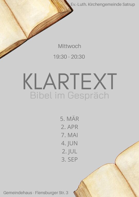 Klartext Flyer 2025