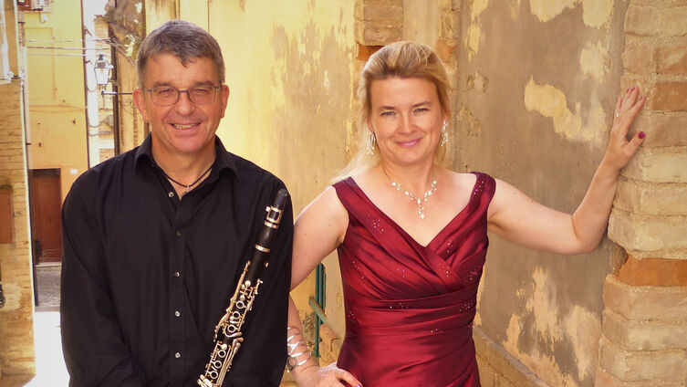 Das Duo Ulrich Lehna und Maike Salzmann