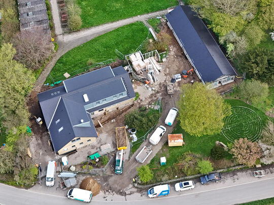 Luftaufnahme Rosenhaus