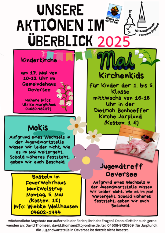 Aktionen Mai 2025