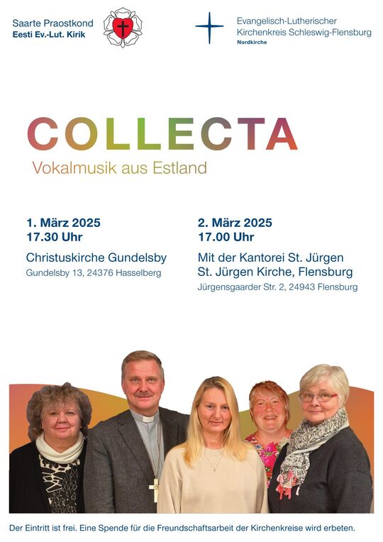 Plakat Collecta Vokalmusik