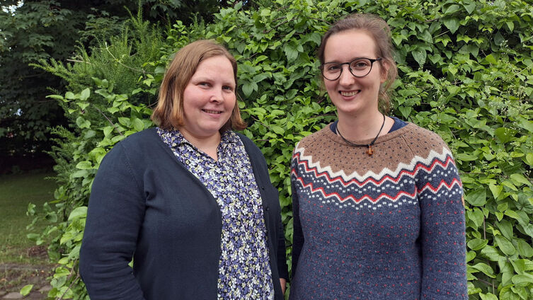 Christine Molter und Christine Radomski