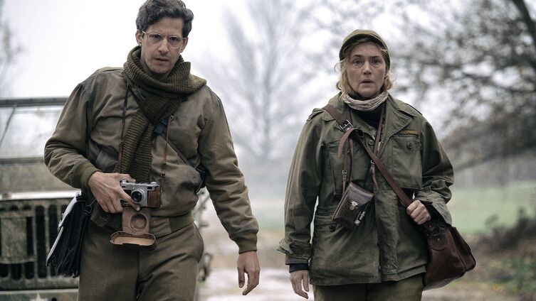 Kate Winslet, Andy Samberg (Foto: Kimberley French - © Sky UK Ltd)