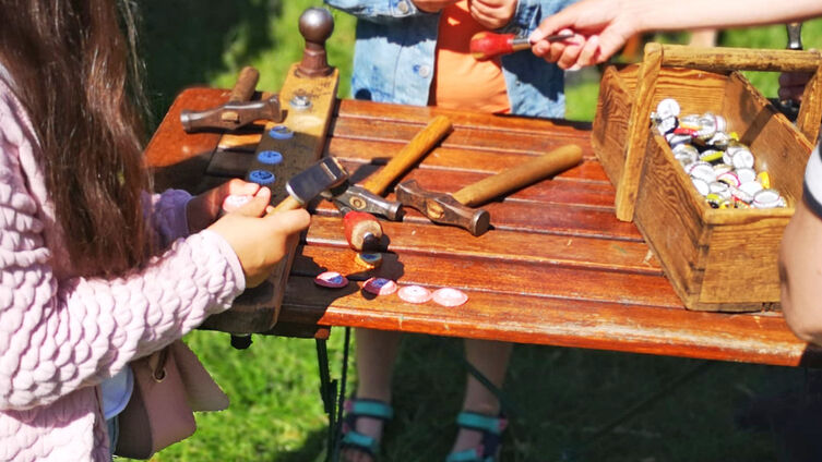Engelsbyfest: Handwerken für Kinder und Jugendliche (Foto: Jugendzentrum Engelsby)