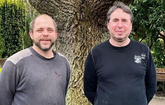 Jesper Gralitzer (li.) und Patrick Bromberg (re.)