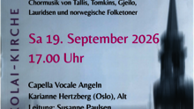 Musikalische Reise von England nach Norwegen