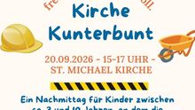 Kirche Kunterbunt - frech, wild, wundervoll - 20.09.2026 - 15 Uhr