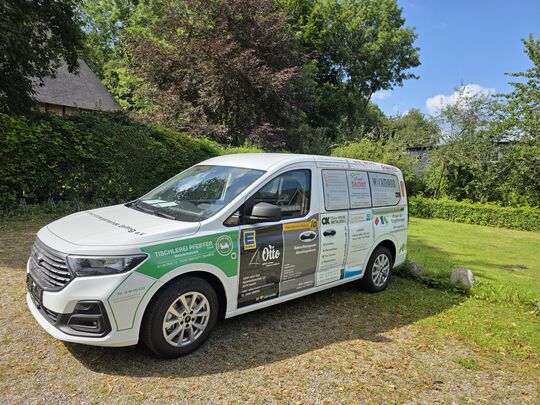 das neue Auto des Fördervereins Kirchengemeinde Gelting
