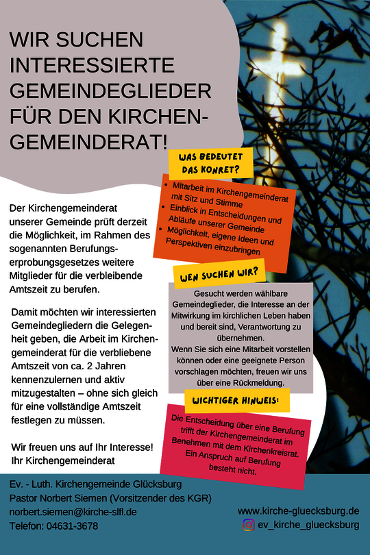 Berufung in den KGR