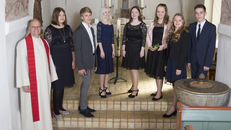 Konfirmationsgruppe Kleinsolt 2018