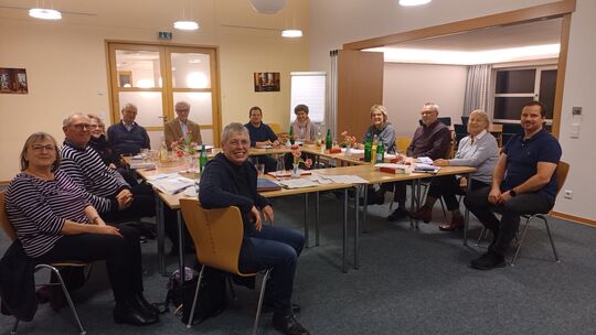 die erste Sitzung des neuen Kirchengemeindesrates