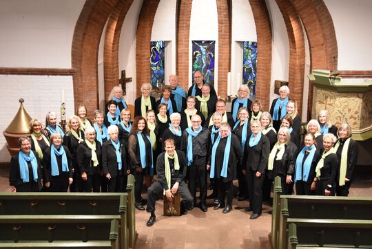 Gospelchor in der Kirche