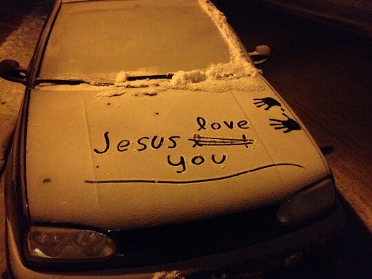 Kuhlerhaube jesus love you