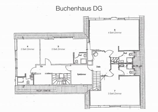 Grundriss Buchenhaus DG