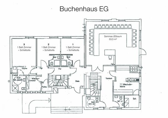 Grundriss Buchenhaus EG