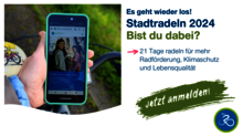Aktion STADTRADELN geht wieder los: Bist du dabei?