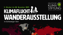 Klimaflucht-Ausstellung mit Rahmenprogramm: Bildungsangebot für Schulklassen, Konfi-Gruppen etc. 