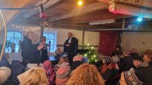 Gottesdienst und gemütliches Beisammensein am 3. Advent auf Hof Iwer Iwersen in Ausackerbrück