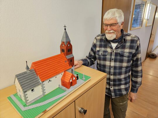 Kirchenmodell Lego 3