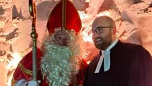 Bereits zum dritten Mal hat uns der Nikolaus aus Myra in Satrup besucht