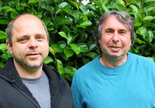 Jesper Gralitzer (li.) und Patrick Bromberg (re.)