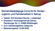 Unsere Kirchengemeinde Satrup braucht Unterstützung