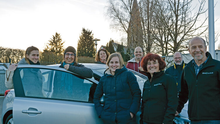 Ab sofort spritsparend unterwegs Kurs 2 von ingesamt vier Kursen beim Eco Training dritte von rechts vorne Insa krempin als Organisatorin Foto Pfaff