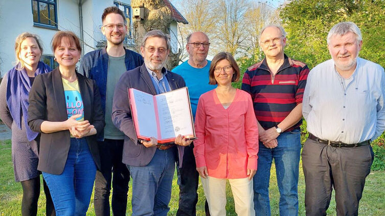 Unterzeichnung des Kooperationsvertrages (Foto: Kerstin Richter)