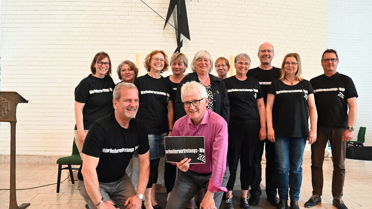 Abschied von Uschi Einsiedler als Vorsitzenden: Das Team der Mitarbeitervertretung
