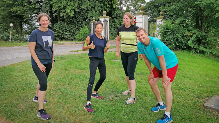 Lauftreff: Trotz körperlicher Anstrengung wieder voller Energie