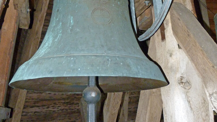 Kleine Glocke von unten