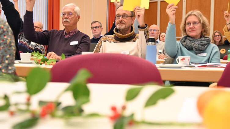 Synode: Viele Beschlüsse mit hoher Mehrheit / Foto Ahrens