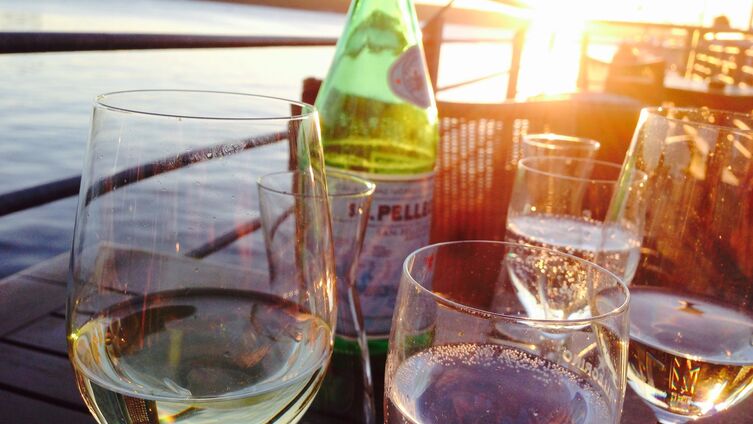 Glaser am Meer Foto Ahrens