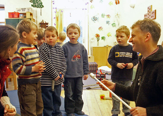 Juergen nielsen besuch kita