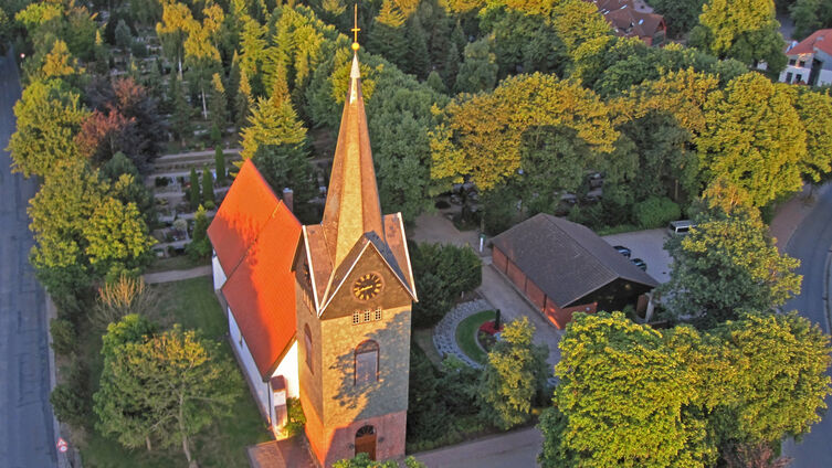 Die Dorfkirche in Kropp (Foto: Hergen Köhnke)